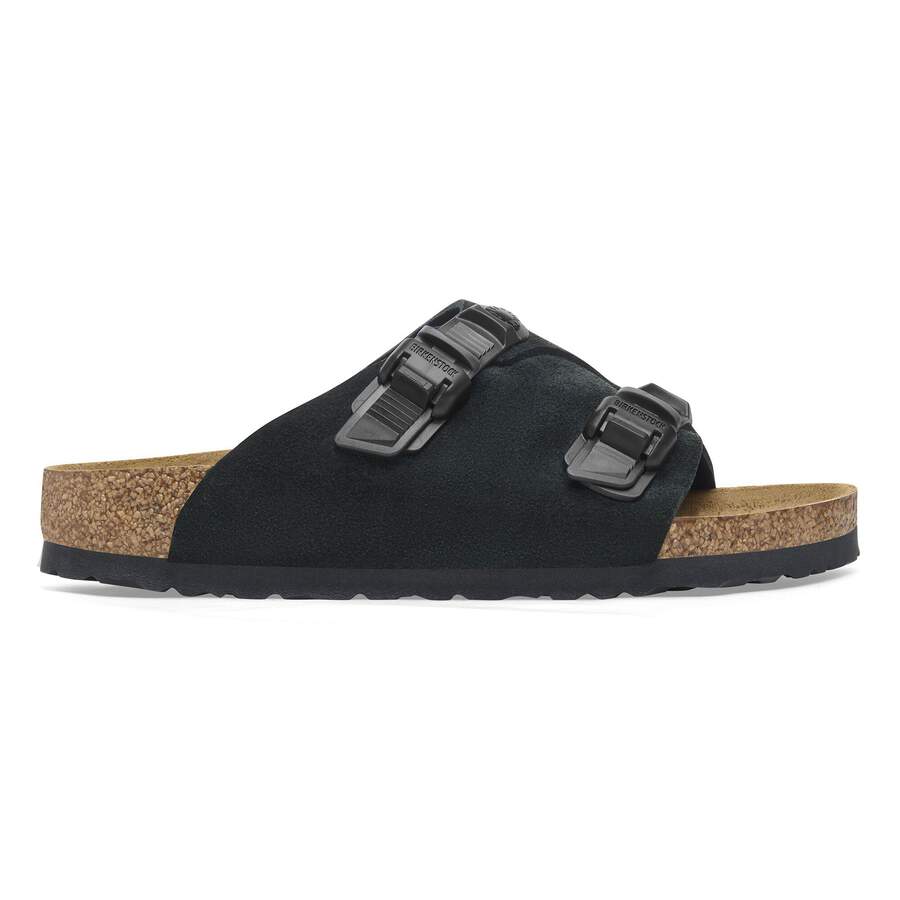 Zürich Tech Suede Leather - Black