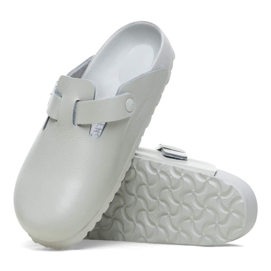 Boston Natural Leather - Mineral Gray