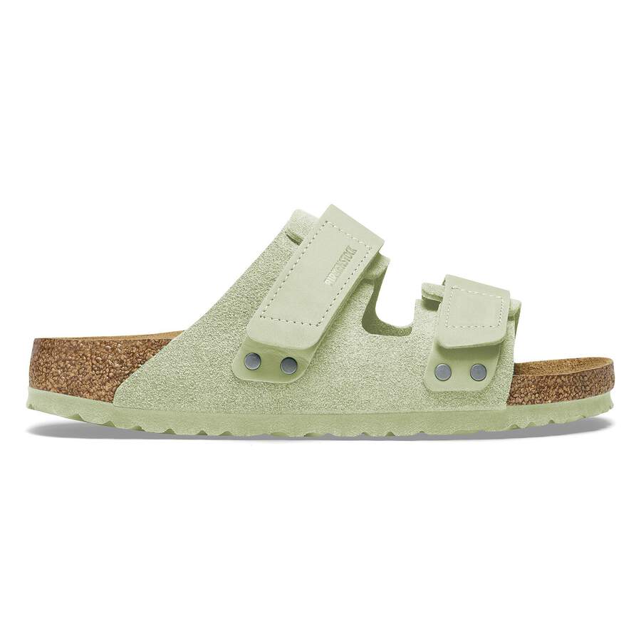 Uji Nubuck Leather/Suede - Faded Lime