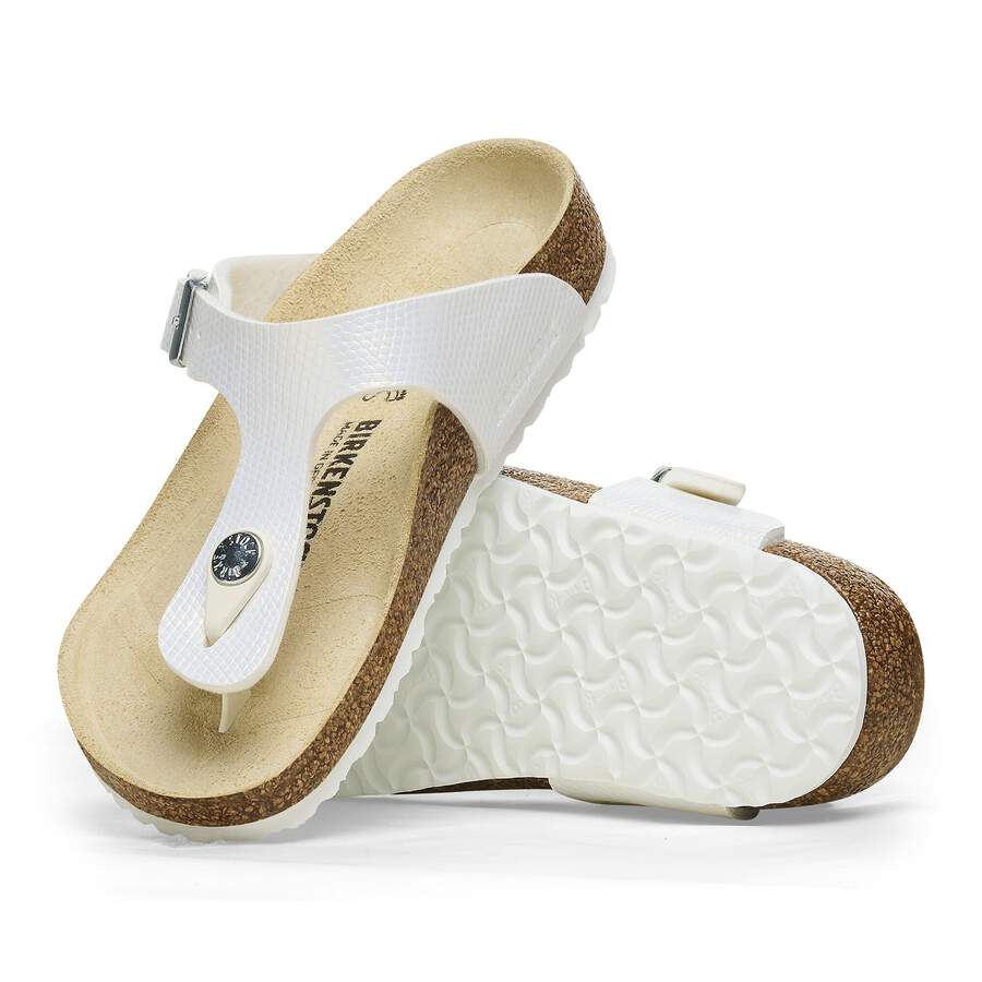 Gizeh Kids Birko-Flor Embossed - Shiny White