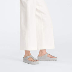 Gizeh PAP Flex Platform Natural Leather - Mineral Gray