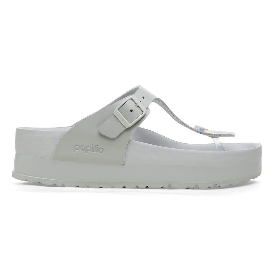 Gizeh PAP Flex Platform Natural Leather - Mineral Gray