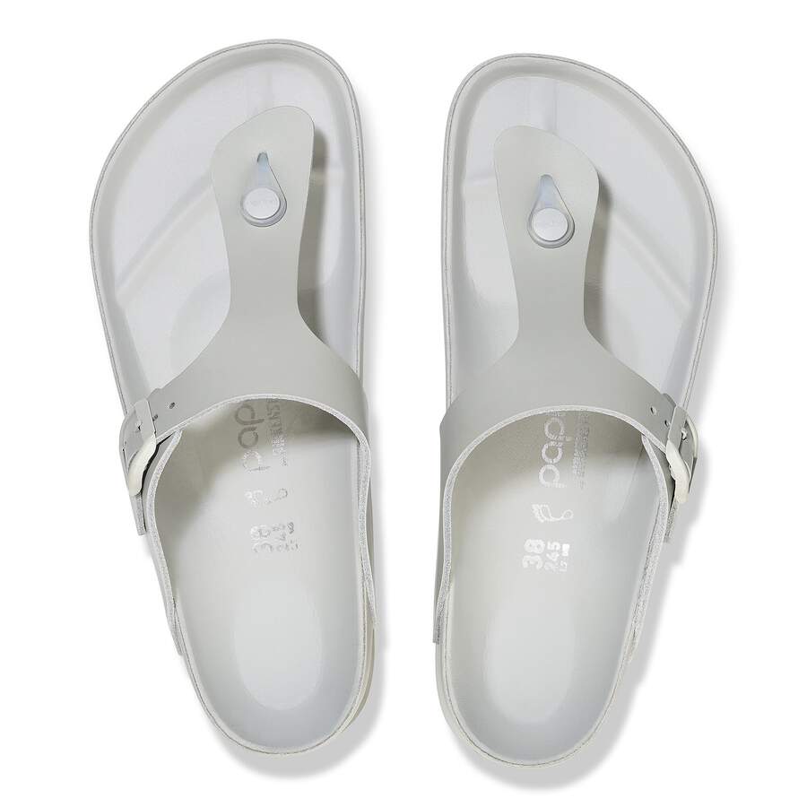 Gizeh PAP Flex Platform Natural Leather - Mineral Gray