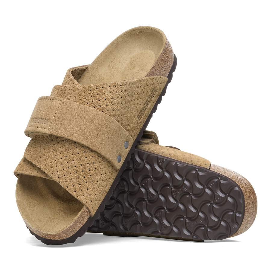 Kyoto Suede Leather Embossed - New Beige
