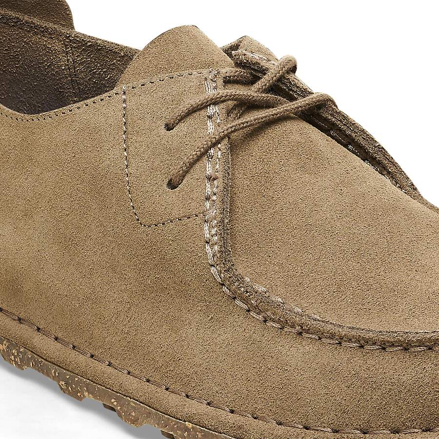 Utti Lace Suede Leather - Gray Taupe