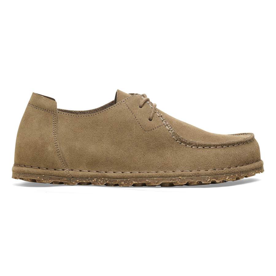 Utti Lace Suede Leather - Gray Taupe
