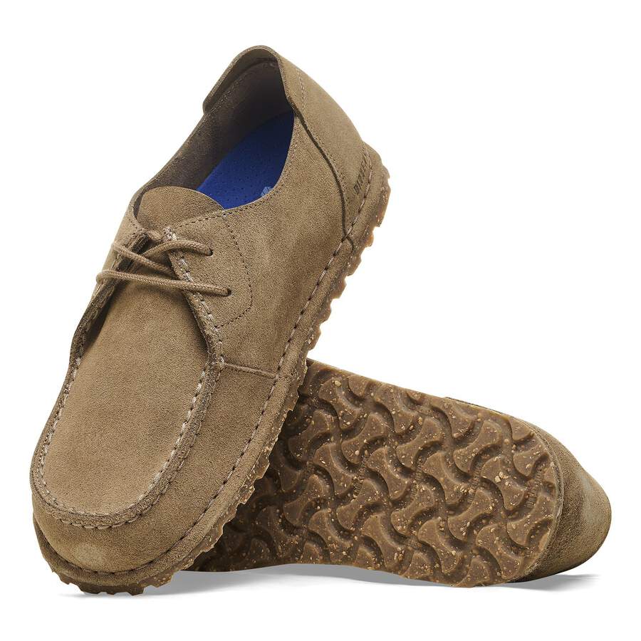 Utti Lace Suede Leather - Gray Taupe