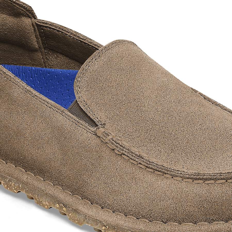 Utti Slip On Suede Leather - Gray Taupe