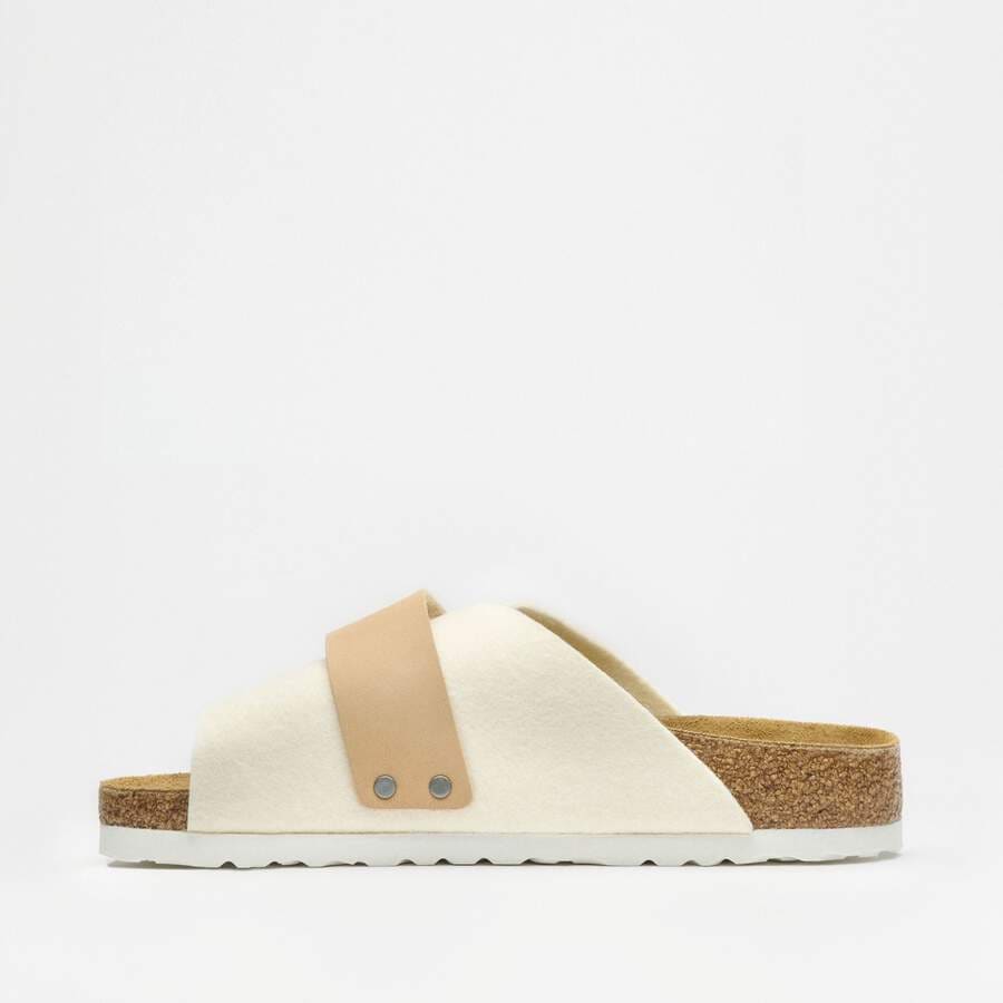 Kyoto Leather/Textile/Felt - White