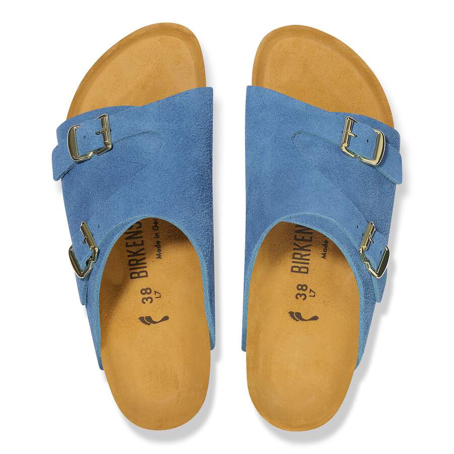 Zürich 1964 Suede Leather - Light Blue