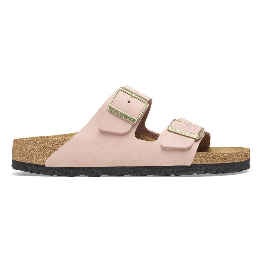Arizona Soft Footbed Nubuck Leather - Soft Pink