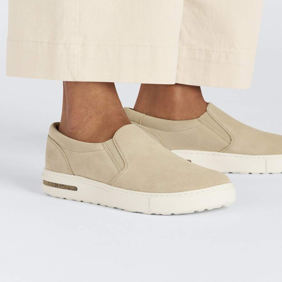 Oswego Suede Leather - Sandcastle