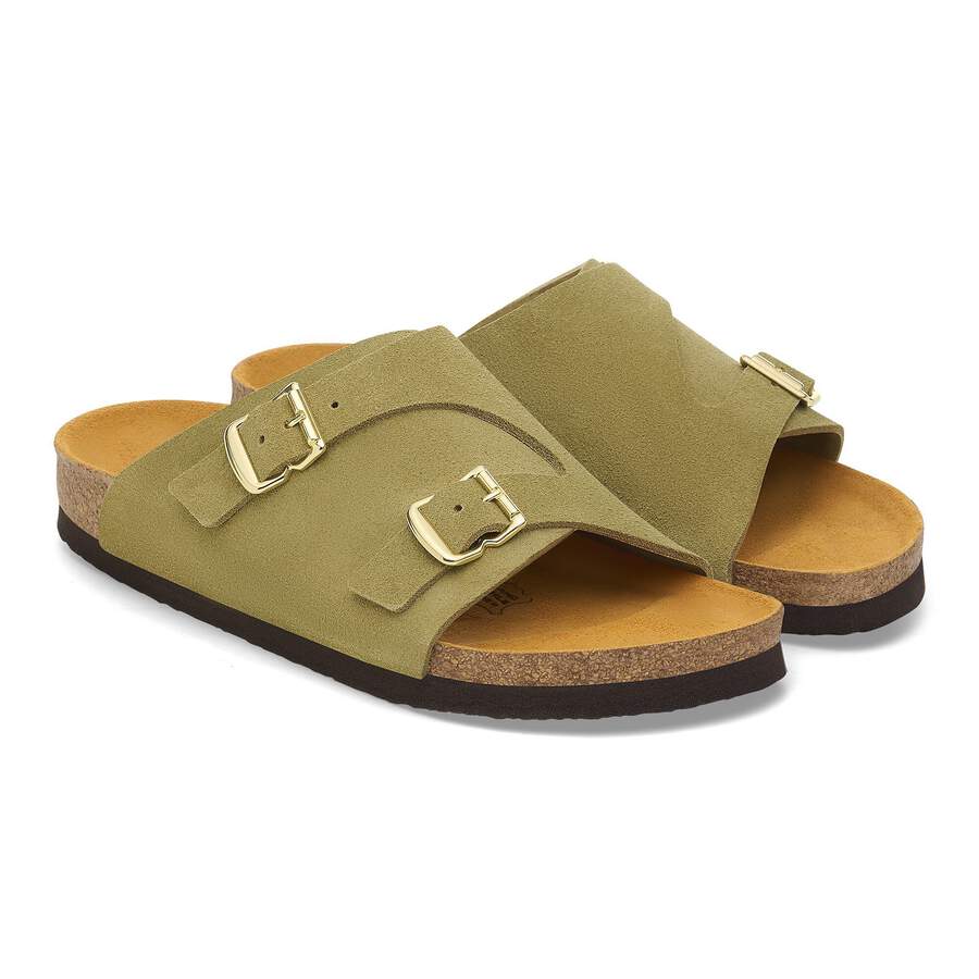 Zürich 1964 Suede Leather - Light Green
