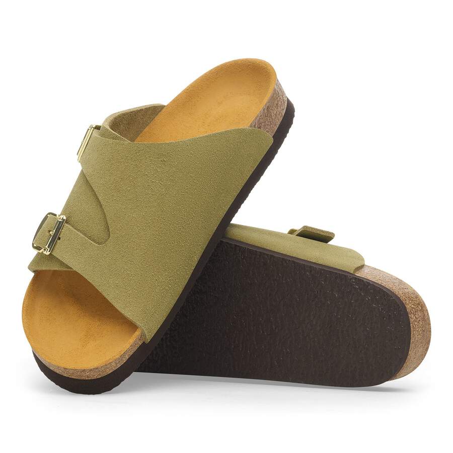 Zürich 1964 Suede Leather - Light Green