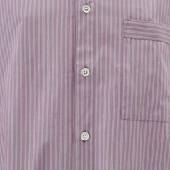 Tekla Long-sleeved Shirt - Mauve Stripes