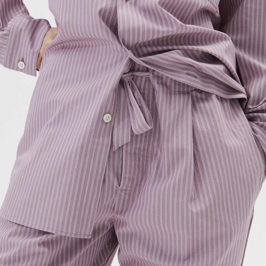 Tekla Pants - Mauve Stripes