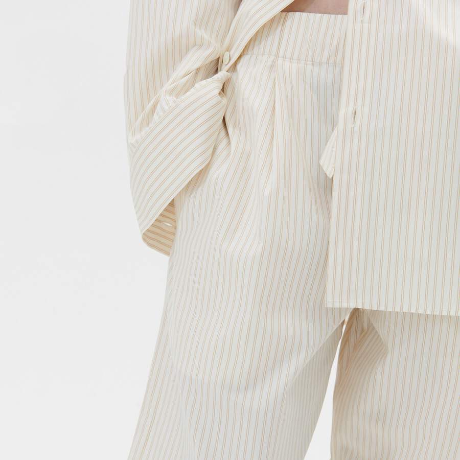Tekla Pants - Wheat Stripes