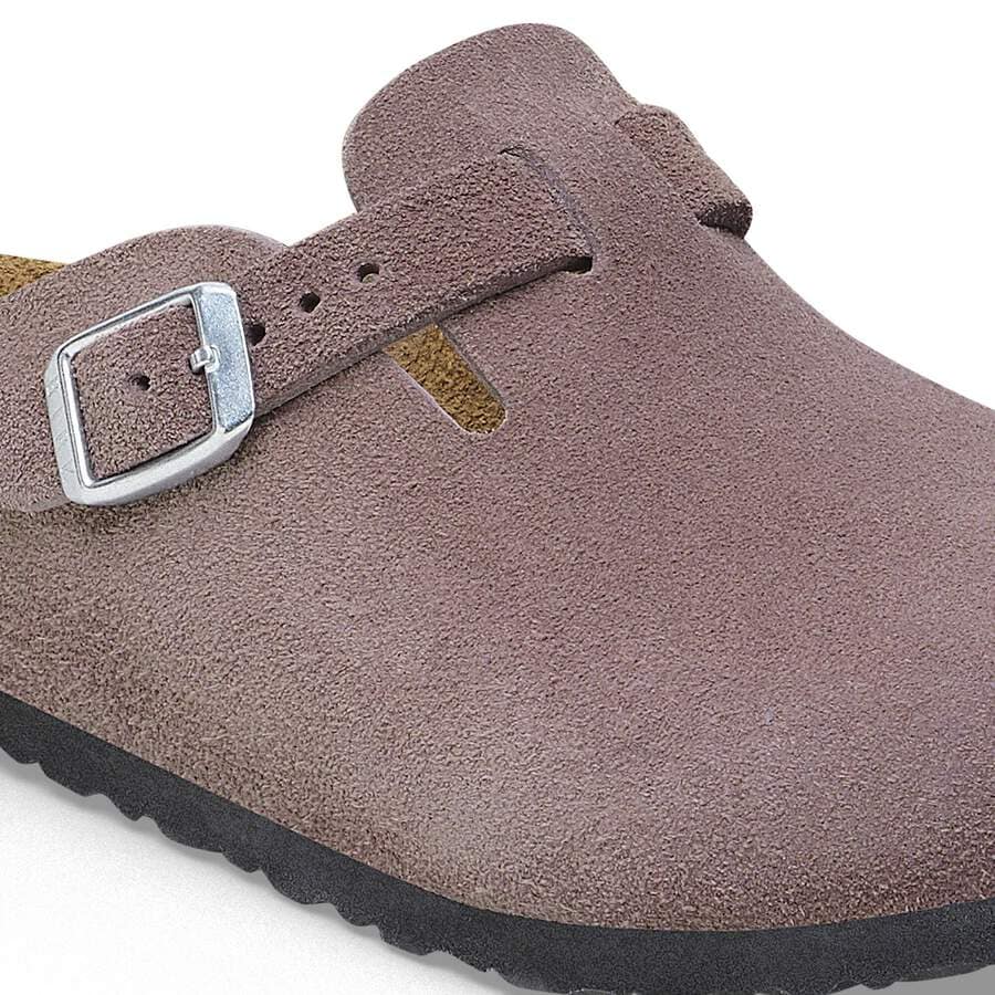Boston Kids Suede Leather - Faded Purple