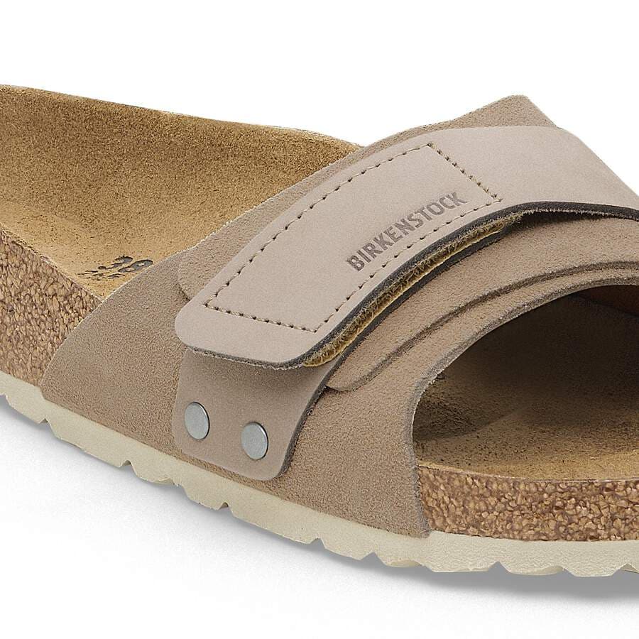 Oita Nubuck Leather/Suede - Taupe