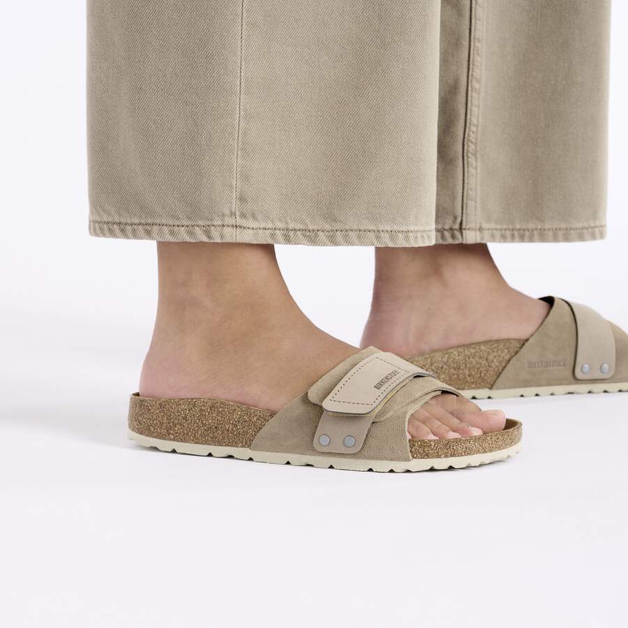 Oita Nubuck Leather/Suede - Taupe