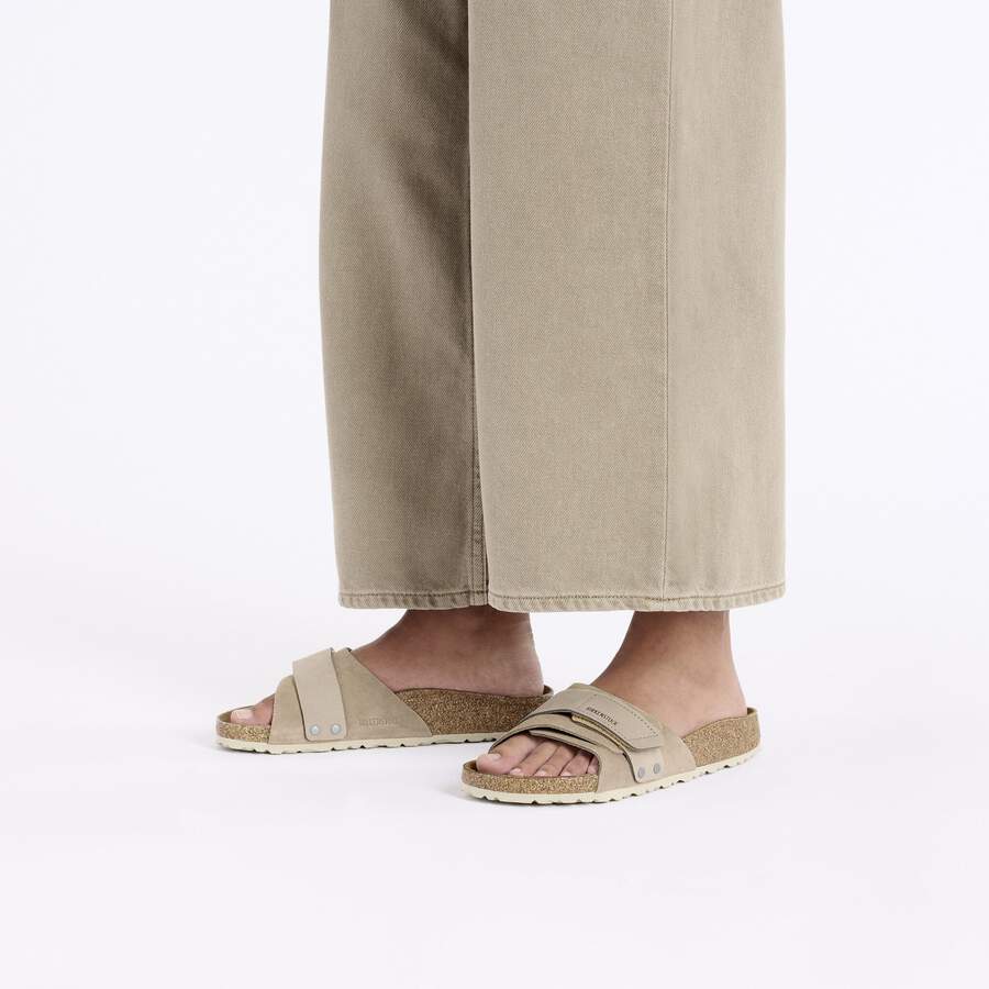 Oita Nubuck Leather/Suede - Taupe