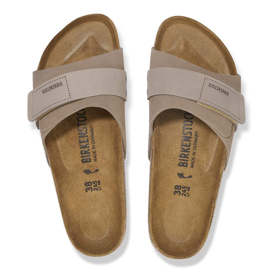 Oita Nubuck Leather/Suede - Taupe
