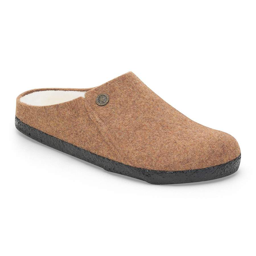 Zermatt Shearling Felt - Toffee Melange