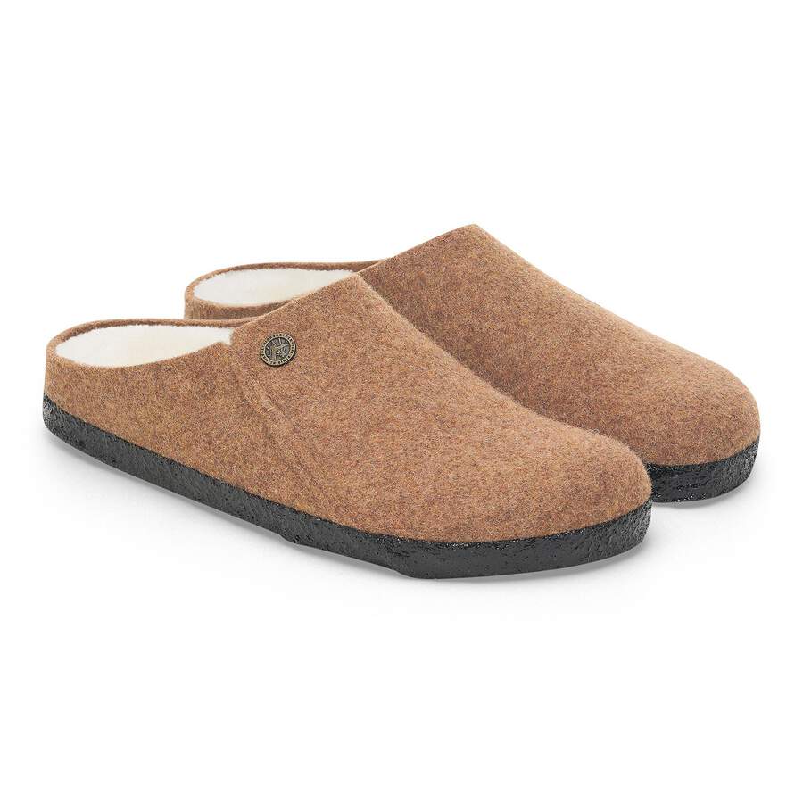 Zermatt Shearling Felt - Toffee Melange