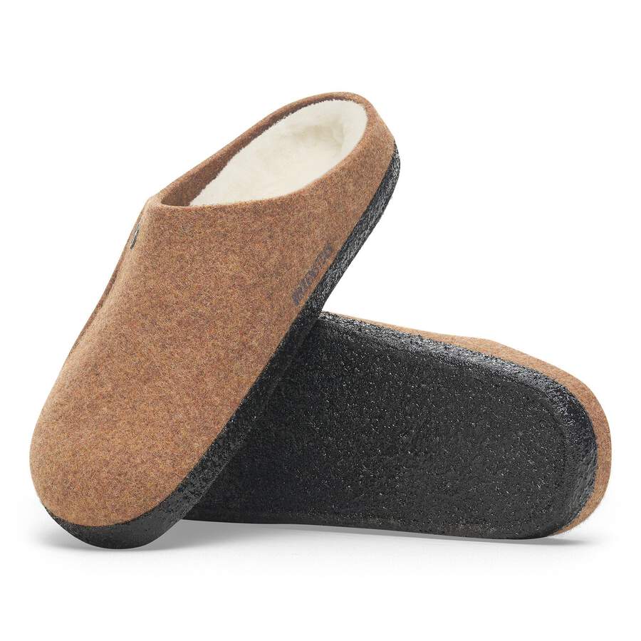 Zermatt Shearling Felt - Toffee Melange
