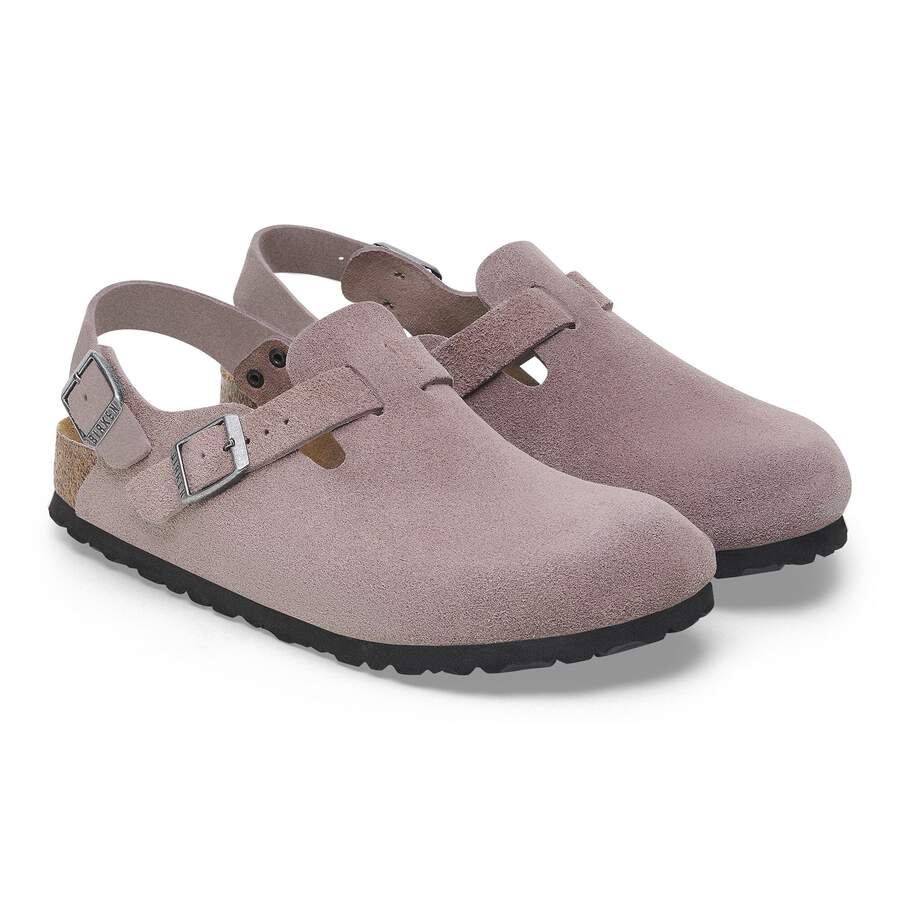 Tokio Suede Leather - Faded Purple