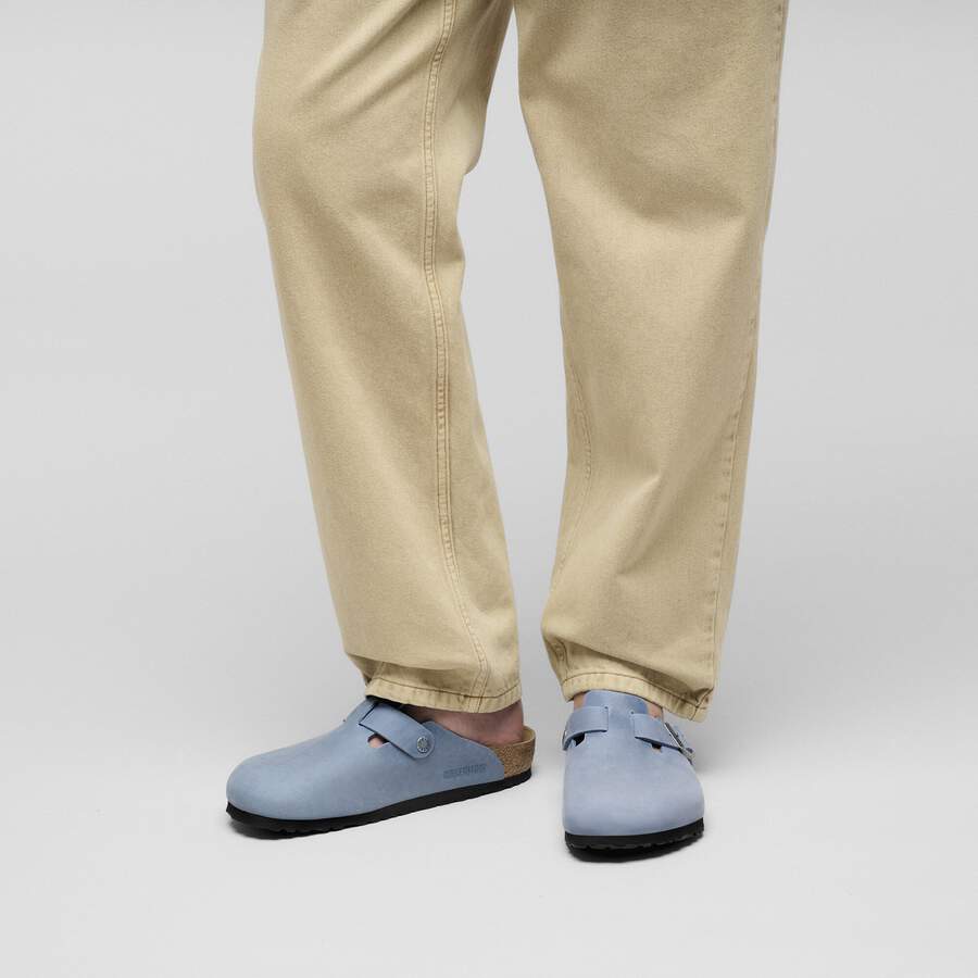Boston Natural Leather Oiled - Elemental Blue