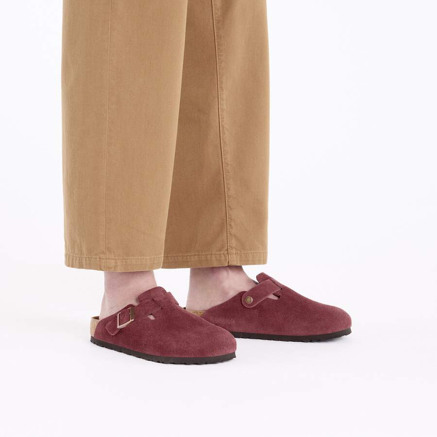 Boston Suede Leather - Zinfandel