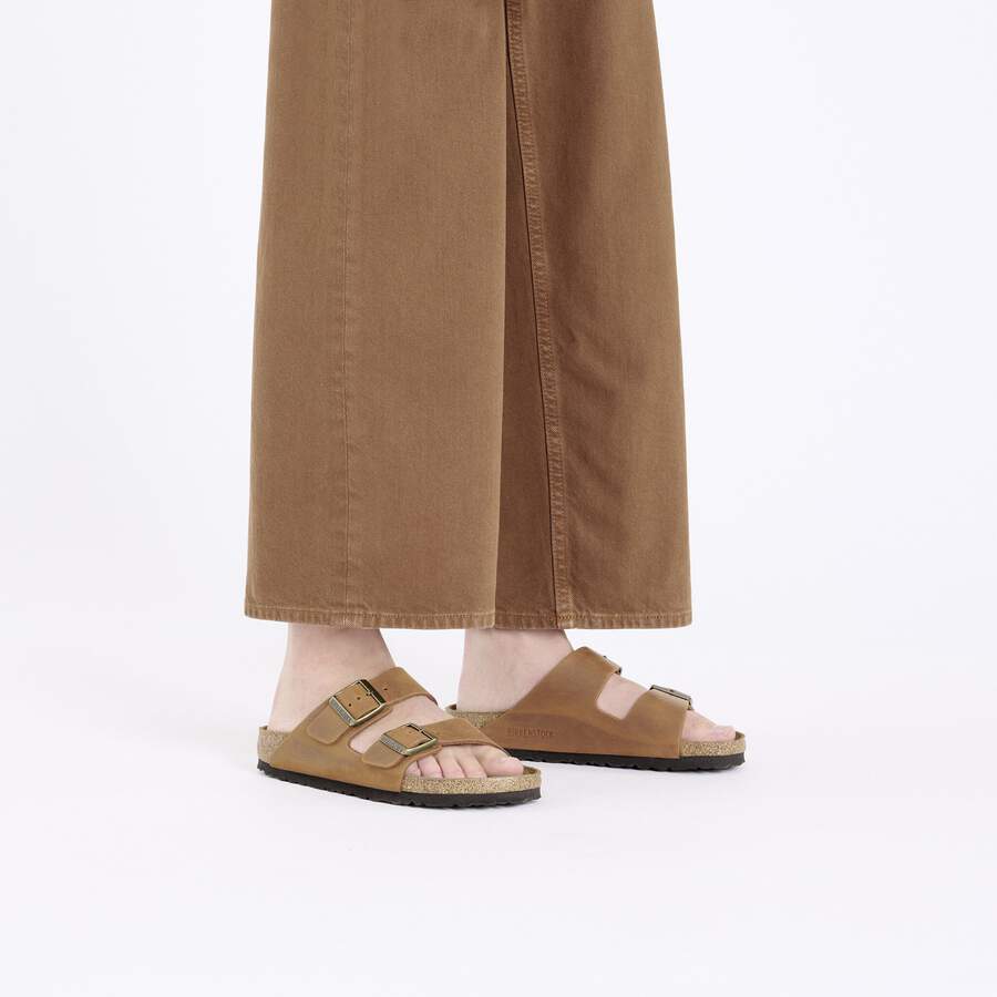 Arizona Natural Leather Oiled - Cognac