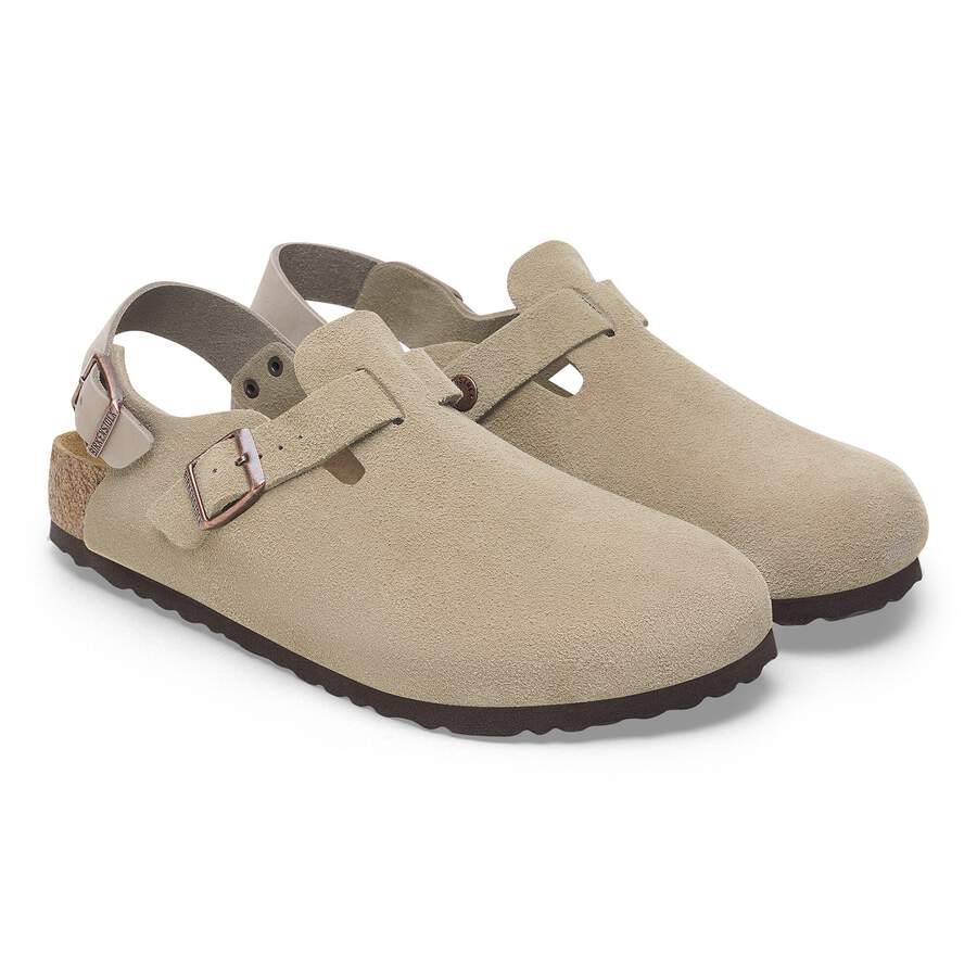 Tokio Suede Leather - Taupe
