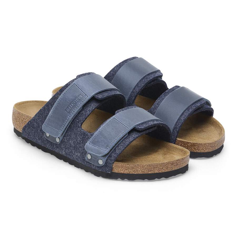 Uji Leather/Textile/Felt - Midnight Blue