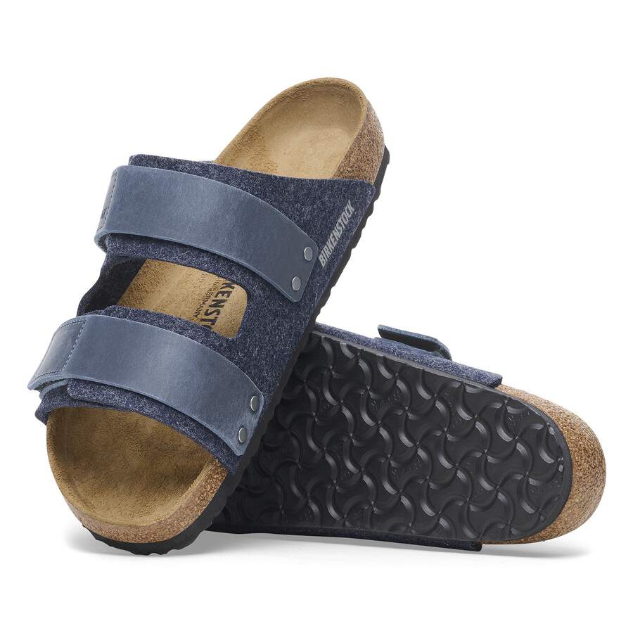 Uji Leather/Textile/Felt - Midnight Blue