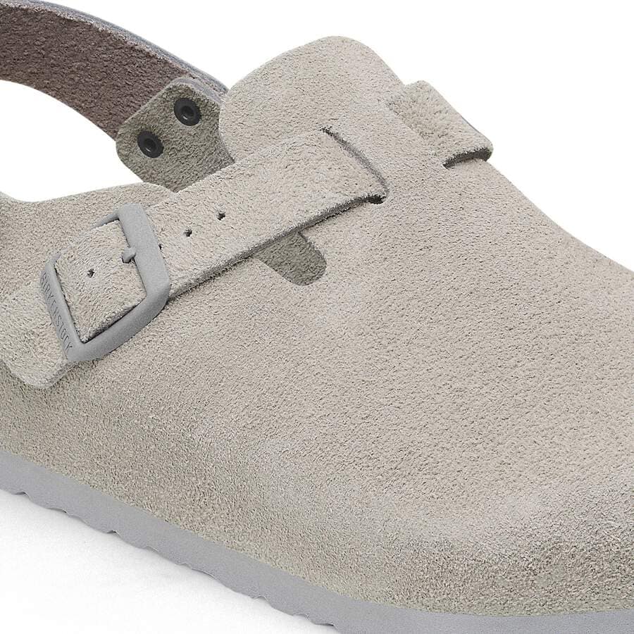 Tokio Suede Leather - Stone Coin