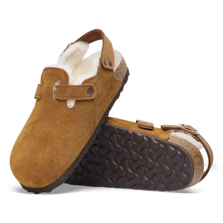 Tokio Shearling Suede Leather - Mink