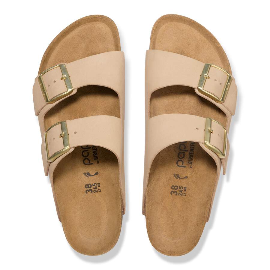 Arizona PAP Flex Platform Nubuck Leather - Sandcastle