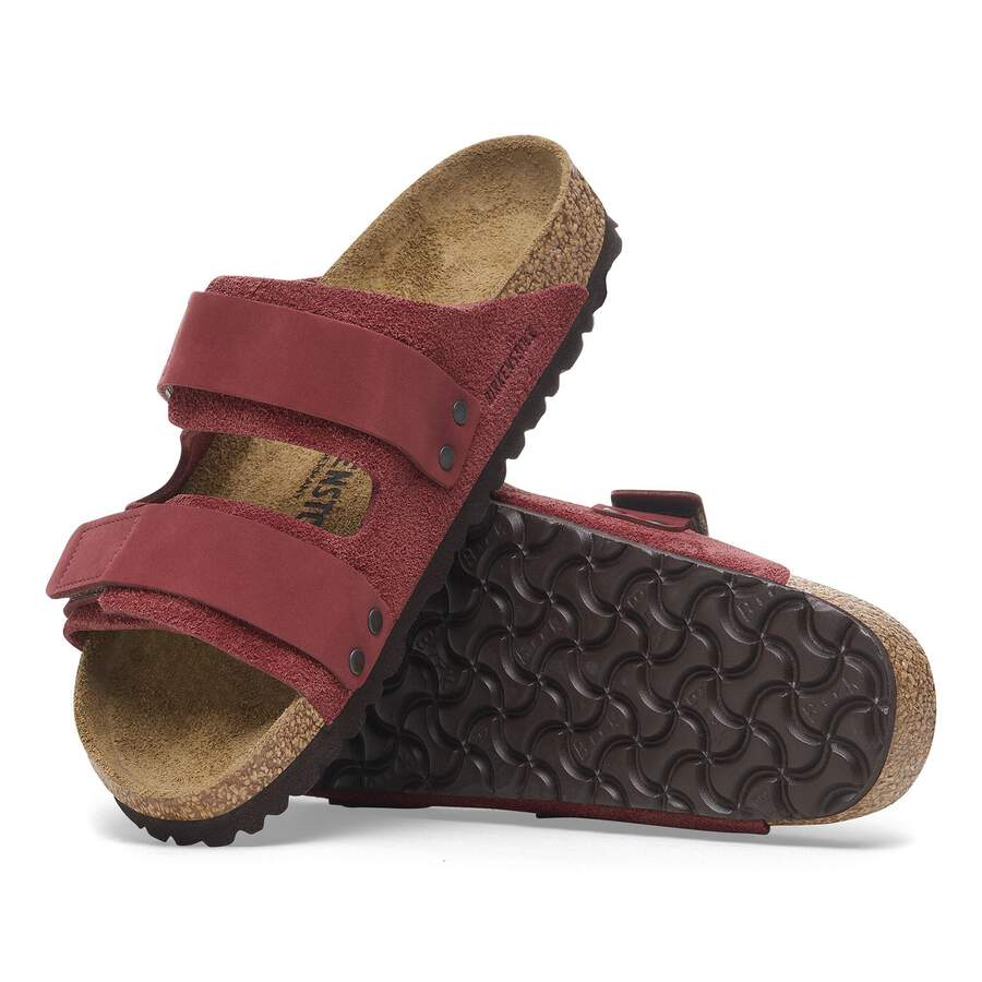 Uji Nubuck Leather/Suede - Zinfandel