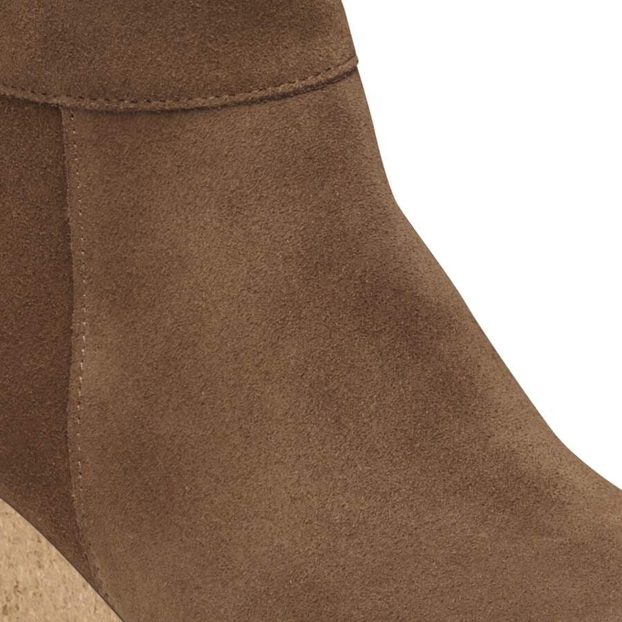 Ebba Suede Leather - Dark Tea