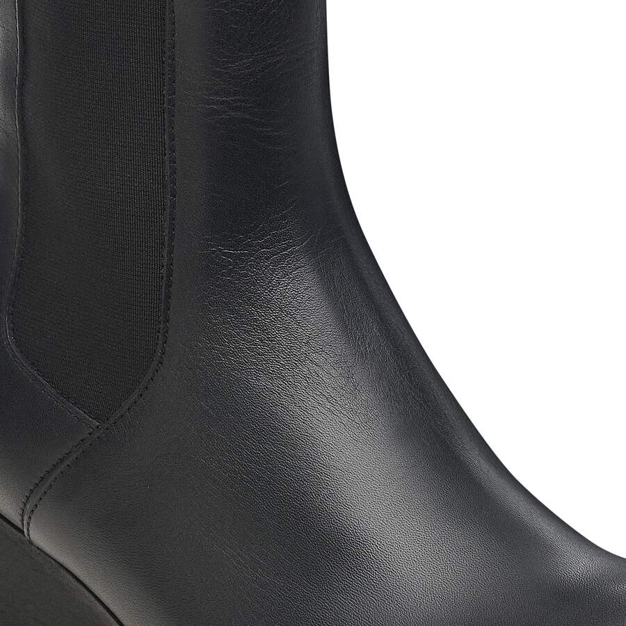 Ebba Slip On Natural Leather - Black/Black