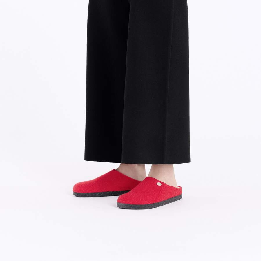 Zermatt Shearling Felt - Active Red