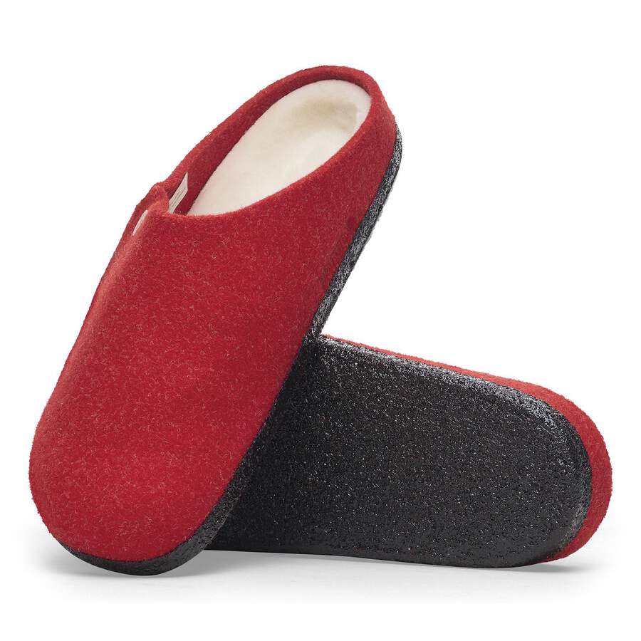 Zermatt Shearling Felt - Active Red