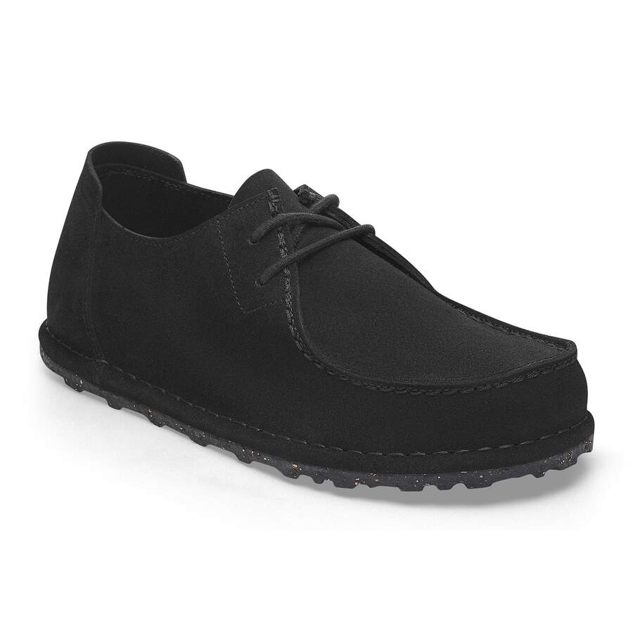 Utti Lace Suede Leather - Black