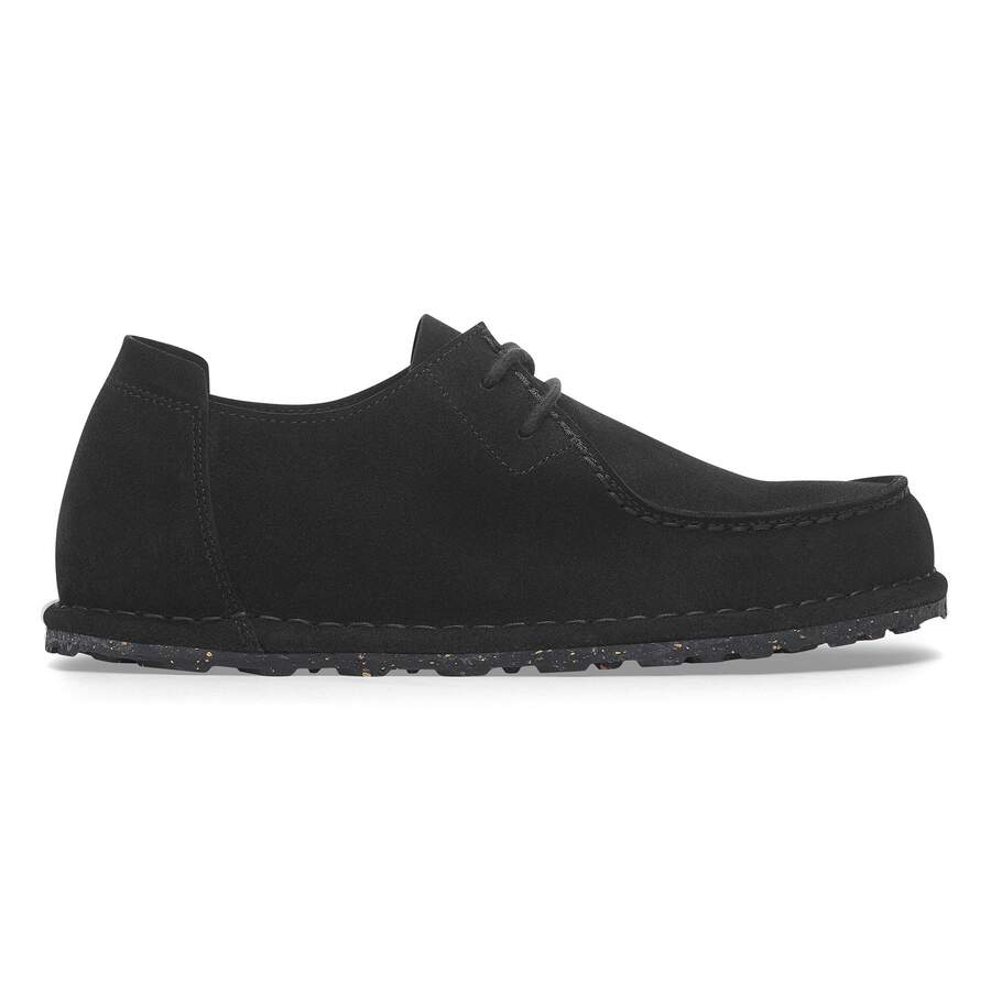Utti Lace Suede Leather - Black