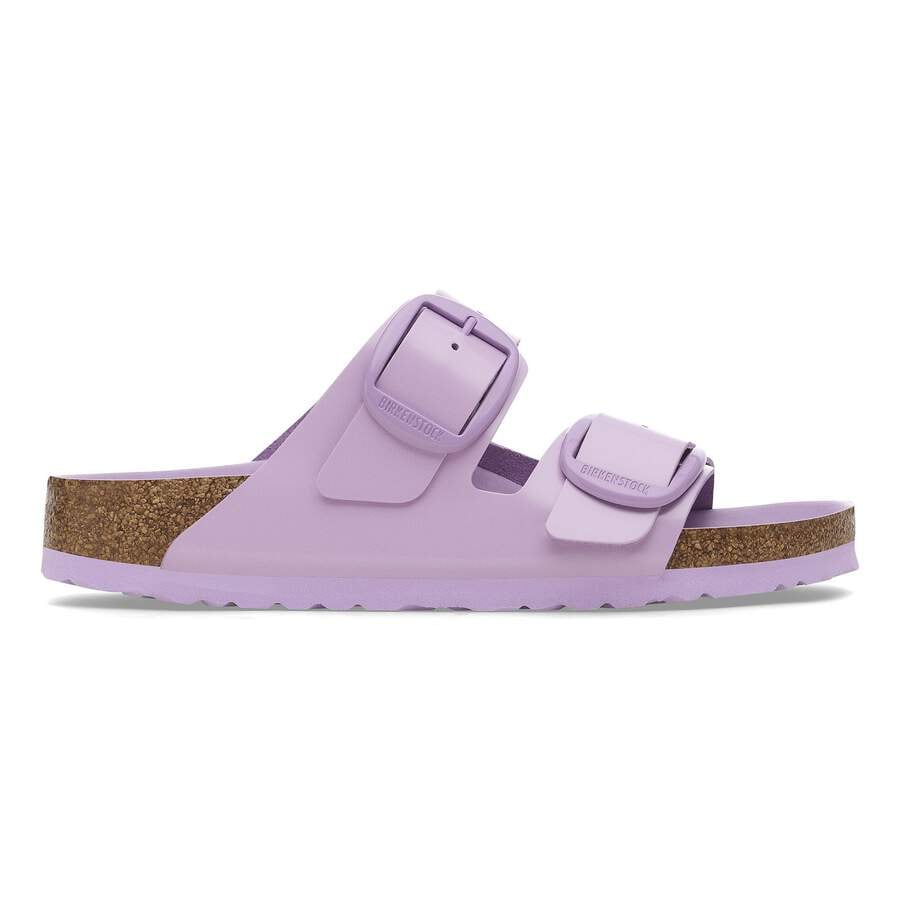 Arizona Big Buckle Natural Leather Patent - High-Shine Crocus Tonal Buckle