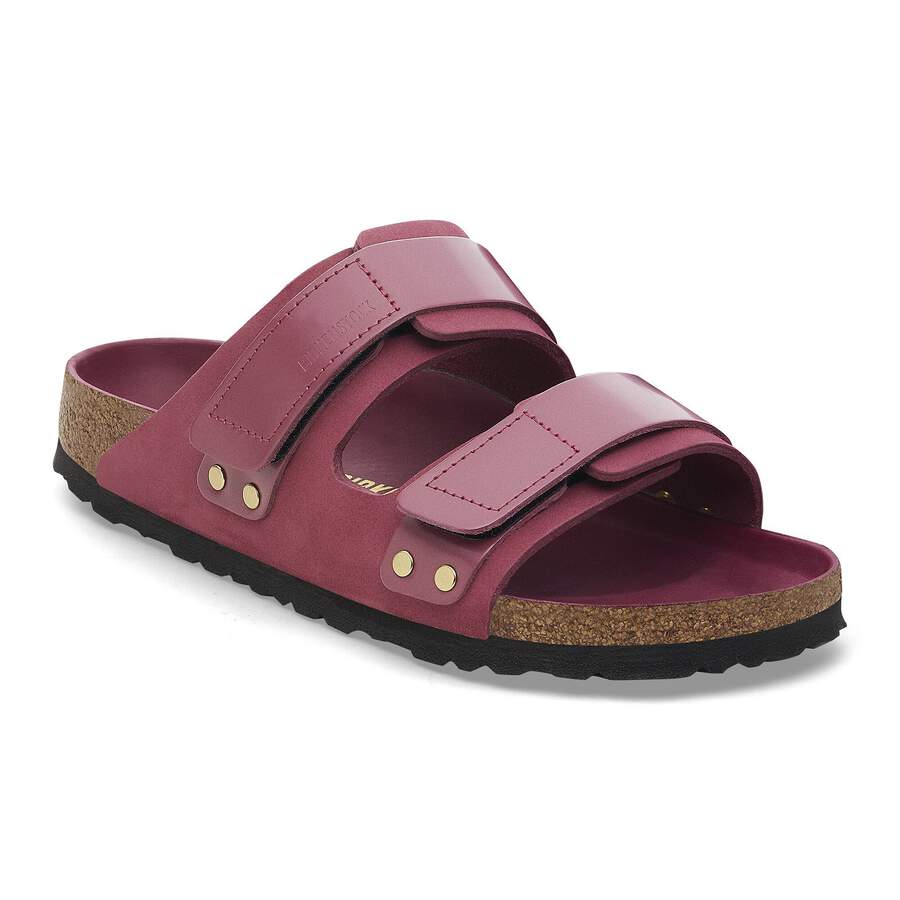 Uji Nubuck Leather - Berry Crush