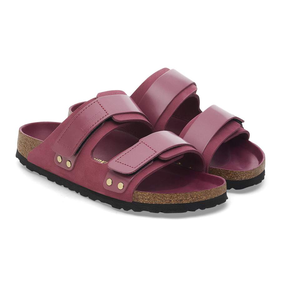 Uji Nubuck Leather - Berry Crush