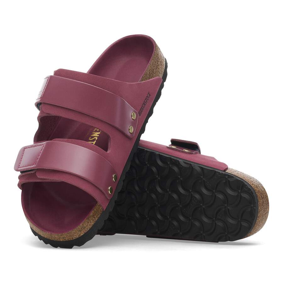 Uji Nubuck Leather - Berry Crush
